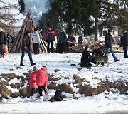 Rytieti&scaron;kųjų Naujųjų metų sutiktuvės Lentvaryje