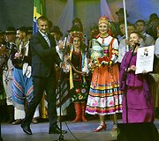 Konkurso-festivalio &bdquo;Saulės žiedas&ldquo; nugalėtojų apdovanojimas