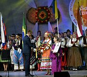 Konkurso-festivalio &bdquo;Saulės žiedas&ldquo; nugalėtojų apdovanojimas