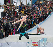 Beproti&scaron;kas &bdquo;Red Bull Jump & Freeze&ldquo; renginys Liepkalnyje
