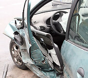 Sudaužytas automobilis