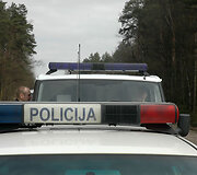 Policija įvykio vietoje