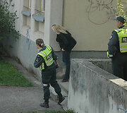 Policija vaikų darželyje