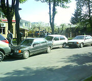 Avarija Kaune, P.Dovydaičio g.