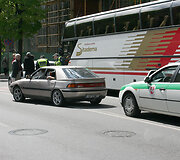 Avarija Klaipėdos centre