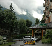 Lietus dažnai merkia Monblano papėdėje įsikūrusį Chamonix