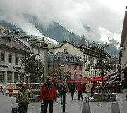 Lietus dažnai merkia Monblano papėdėje įsikūrusį Chamonix