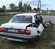 Avarijos vietoje