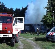 Gaisro vietoje