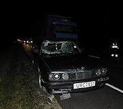 Žmogų partrenkęs automobilis