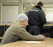 Ernestas Aleksonis Vilniaus kelių policijoje