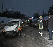 Sudaužytas automobilis &bdquo;Renault&ldquo;