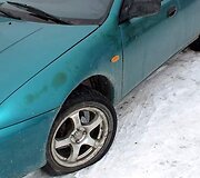 Nukentėjęs automobilis