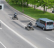 Nuo policijos sprunkantys keturračiai