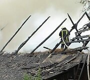 Gaisras Ukmergės rajone