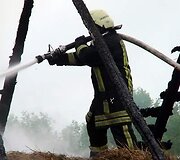 Gaisras Ukmergės rajone