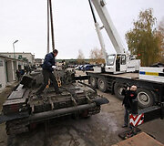 Tankas ruo&scaron;iamas kelionei