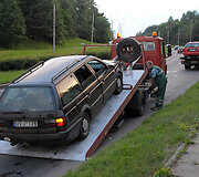 Avarijos vietoje