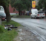 Avarijos vietoje