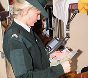 Dokumentų patikra traukinyje