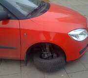 Avarijos vieta i&scaron; ryto