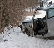 Suniokotas automobilis &bdquo;Daewoo&ldquo;