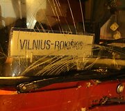 Į avariją patekęs autobusas
