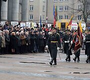 Minėjimas Nepriklausomybės aik&scaron;tėje