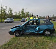 Avarijos vietoje