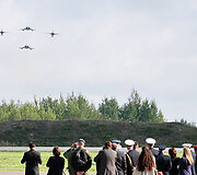 Prancūzų &bdquo;Mirage 2000&ldquo; ir danų F-16 ore vir&scaron; Zoknių