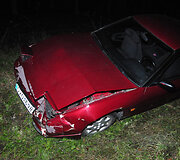 Automobilis &bdquo;Nissan&ldquo; po avarijos