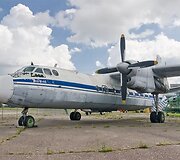 Taip atrodo lėktuvo AN-24 modelis.