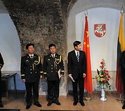 Pasikeitimo ceremonijos akimirka