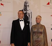 Estijos prezidentas Toomas Hendrikas Ilvesas su žmona Evelin Ilves