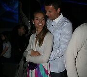 Jurgita Jurkutė su draugu Ryčiu &Scaron;irvaičiu