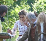 Juostos &bdquo;Tadas Blinda. Pradžia&ldquo; filmavimo akimirka