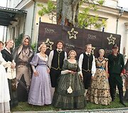Juostos &bdquo;Tadas Blinda. Pradžia&ldquo; filmavimo akimirka