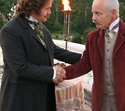 Juostos &bdquo;Tadas Blinda. Pradžia&ldquo; filmavimo akimirka
