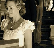 Juostos &bdquo;Tadas Blinda. Pradžia&ldquo; filmavimo akimirka