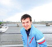 Laimėtojo Tomo Aminovo kelionės į &bdquo;Euroviziją&ldquo; akimirka