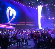 Laimėtojo Tomo Aminovo kelionės į &bdquo;Euroviziją&ldquo; akimirka
