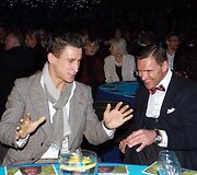 Saulius Skambinas ir Žilvinas Grigaitis