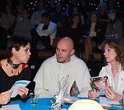 Nomeda Marčėnaitė, brolis Pijus ir Virginija Kochanskytė