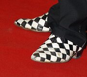 Vieno i&scaron; festivalio svečių batai