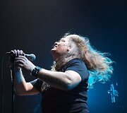Sostinėje klausytojus džiugino atsikūrusios grupės &bdquo;Rainbow&ldquo; muzikantai.