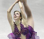 JAV atstovės Ashley Wagner pasirodymas per dailiojo čiuožimo Grand Prix finalą Tokijo mieste Japonijoje. 