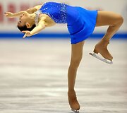 Grand Prix finalo moterų grupės nugalėtoja &ndash; Pietų Korėjos atstovė Kim Yu-Na.