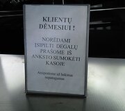 Protesto akcija prie&scaron; kuro kainas Kaune