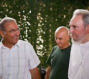 Buvęs Kubos lyderis Fidelis Castro vėl pasirodė vie&scaron;umoje.