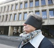 Protesto akcijos akimirka